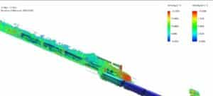 Modélisation CFD du déplacement d'un métro dans un tunnel